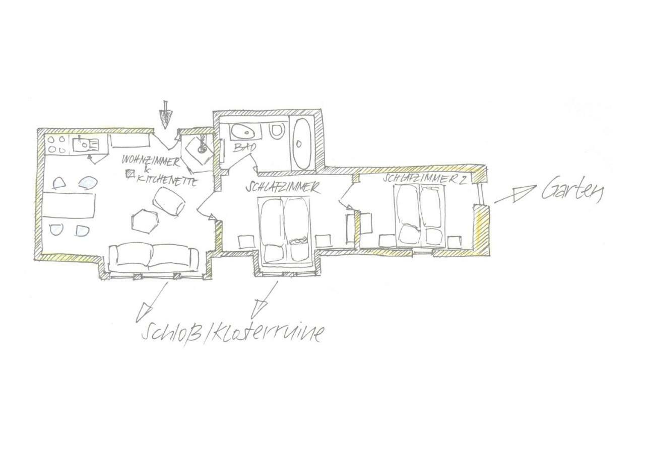 Gutshaus Altbauhof Apartment Dargun Екстериор снимка